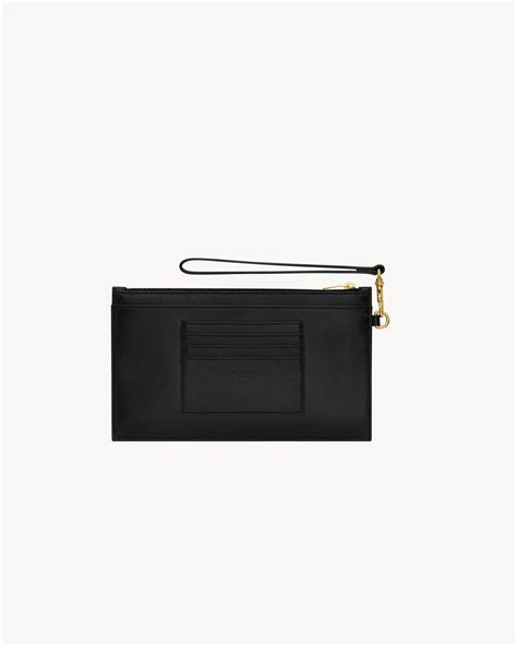 sac ysl matelasse noir|CASSANDRE MATELASSÉ Large pouch in lambskin.